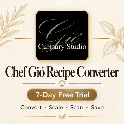 Chef Gió Recipe Converter